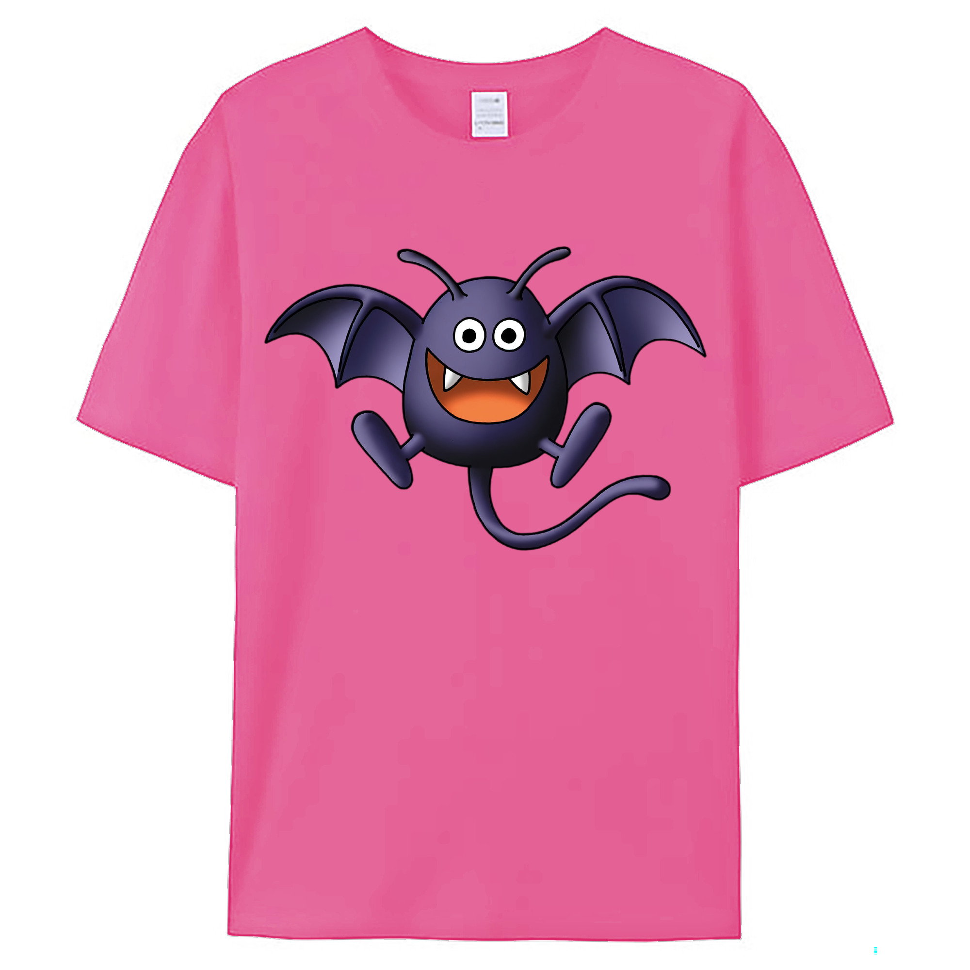 （画像用） ドラゴンクエスト Doragon Kuesuto Dragon Quest レディースカジュアルプリントTシャツ（綿100％）